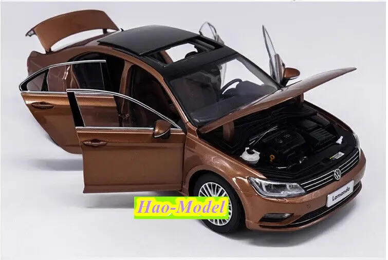 1/18 dla Shanghai Volkswagen Lamando 2015/19 odlewany stop Model samochodu zabawki dla chłopców prezenty dla dzieci Hobby wyświetlacz ozdoby kolekcja