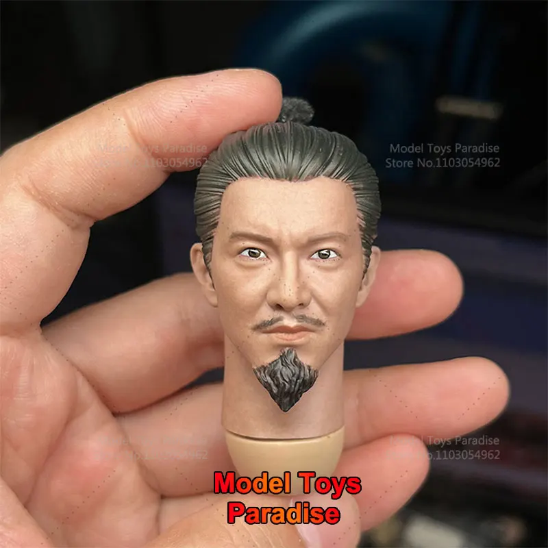 

1/6 Scale Men Soldier Japanese Samurai Oda Nobunaga Head Sculpt Takuya Kimura Head Fit 12Inch Action Figure Body