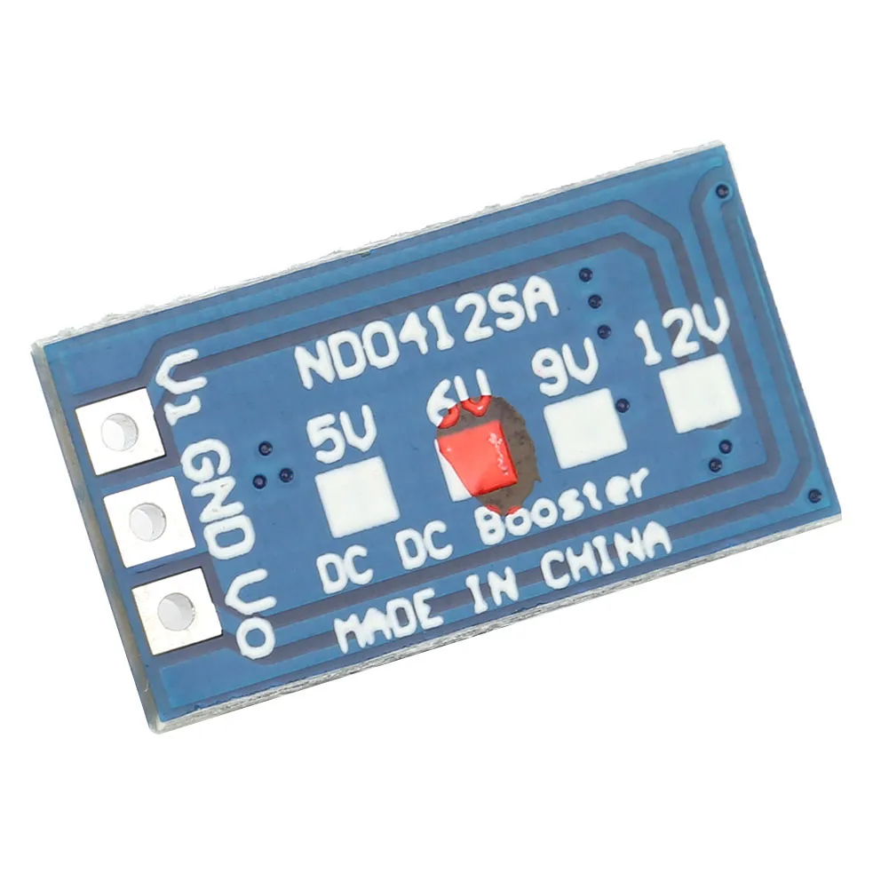 Módulo elevador Convertidor de refuerzo para motor LED 7W 2,6-5,5 a 5v 6v 9v 12V ND0412SA Módulo elevador Módulo elevador