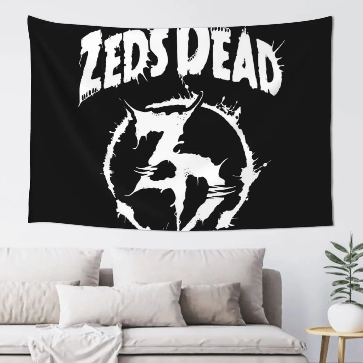 

Zeds Dead Tapestry Cute Room Decor Room Decor Aesthetic Mushroom Home Decoration Accessories Tapestry