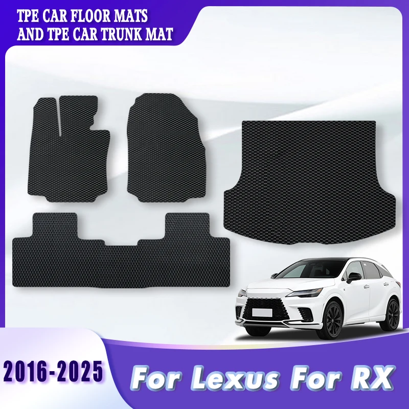

Автомобильные коврики TPE, коврики в багажник для Lexus RX 2025 2024 2023 2022 2021 2020 2019 2018 2017 2016, автомобильные аксессуары для интерьера