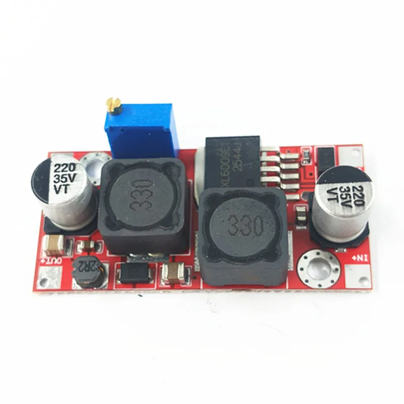 Conversor DC-DC Ajustável Step Up/Down XL6009 Módulo de Fonte de Alimentação 20W 5-32V para 1.2-35V de Alta Performance