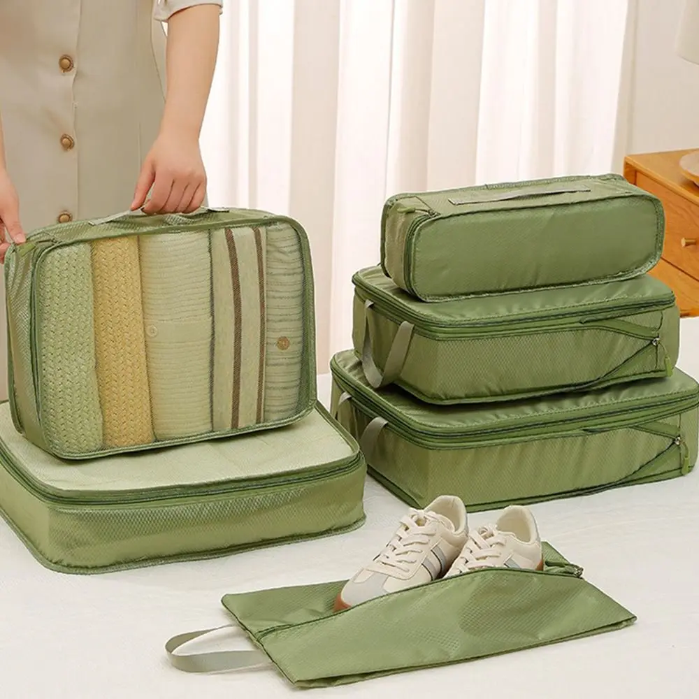 

6PCS/Set Large Capacity Travel Storage Bag Dustproof Waterproof Clothing Storage Bag Space Saving Sorting Bag Underwear