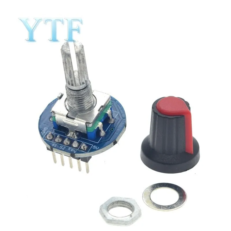 Digital Rotary Encoder Module rotary Potentiometer Rotary Potentiometer With Knob Cap for arduino