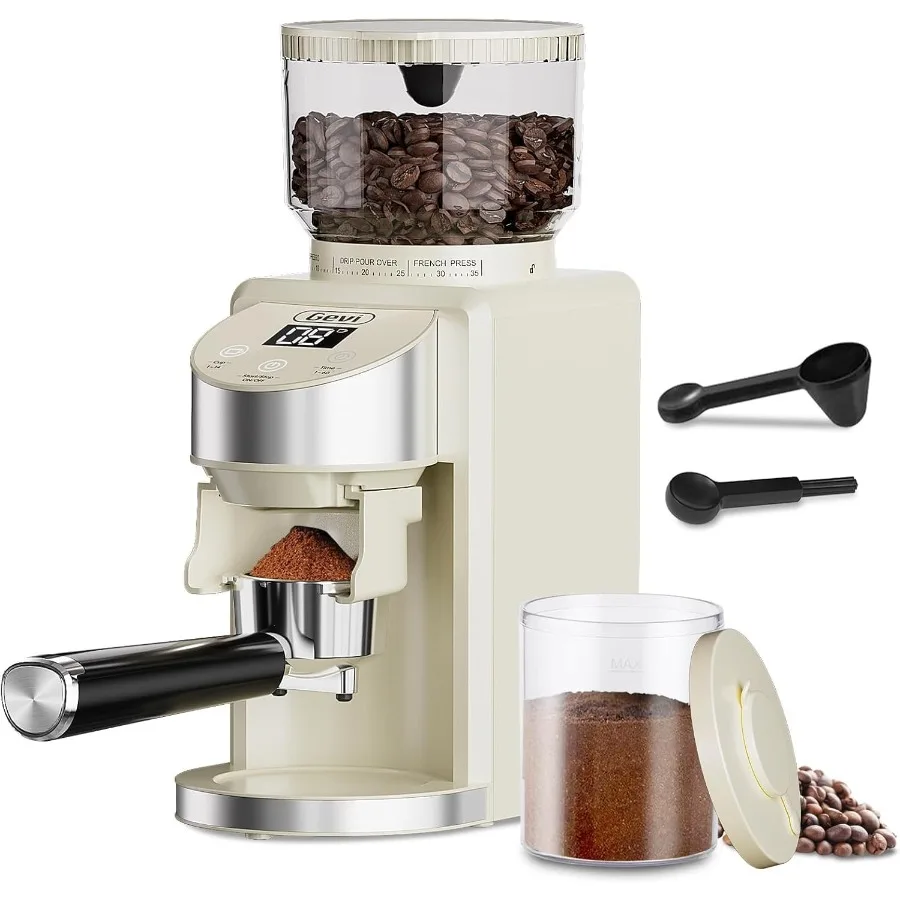 

Coffee Grinder ElectricCoffee Bean Grinder with 35 Grind Settings for Espresso Drip French Press Burr Coffee Grinder for Home U