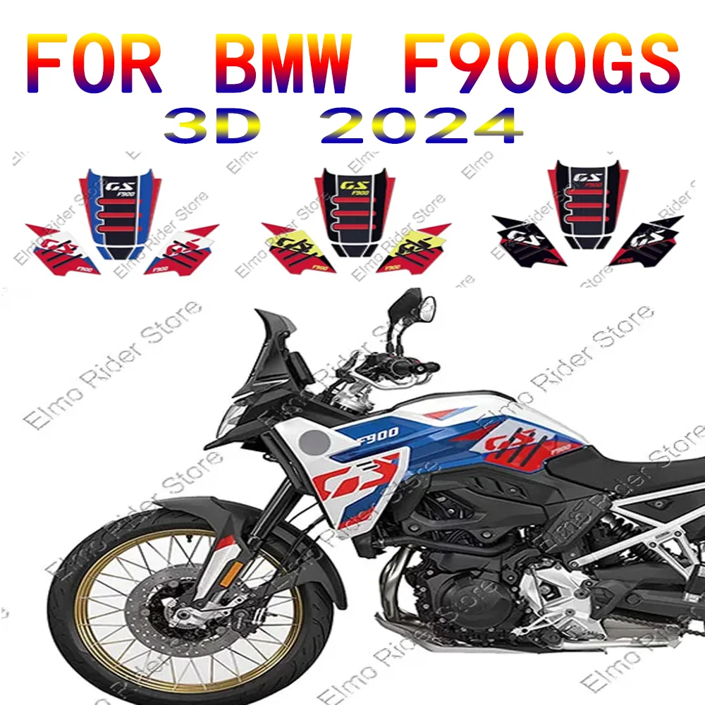 

3D Gel Resin Sticker Motorcycle Tank Pad Sticker f900gs Tank Pad Side Protection Sticker Accessories For BMW F900GS F900 GS 202