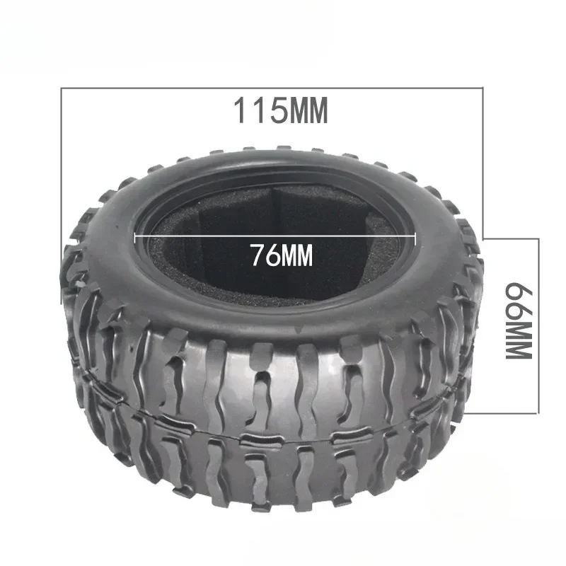 

4PCS HSP 1/10 big tires Universal 94111/94188 Tire tires 115MM/127MM/128MM