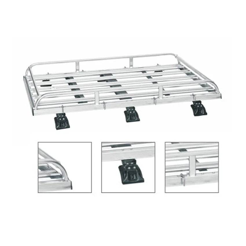 Black Color Roof Racks Universal Aluminum 4X4 Cross Bar Luggage Universal Rail Car Roof Carriers