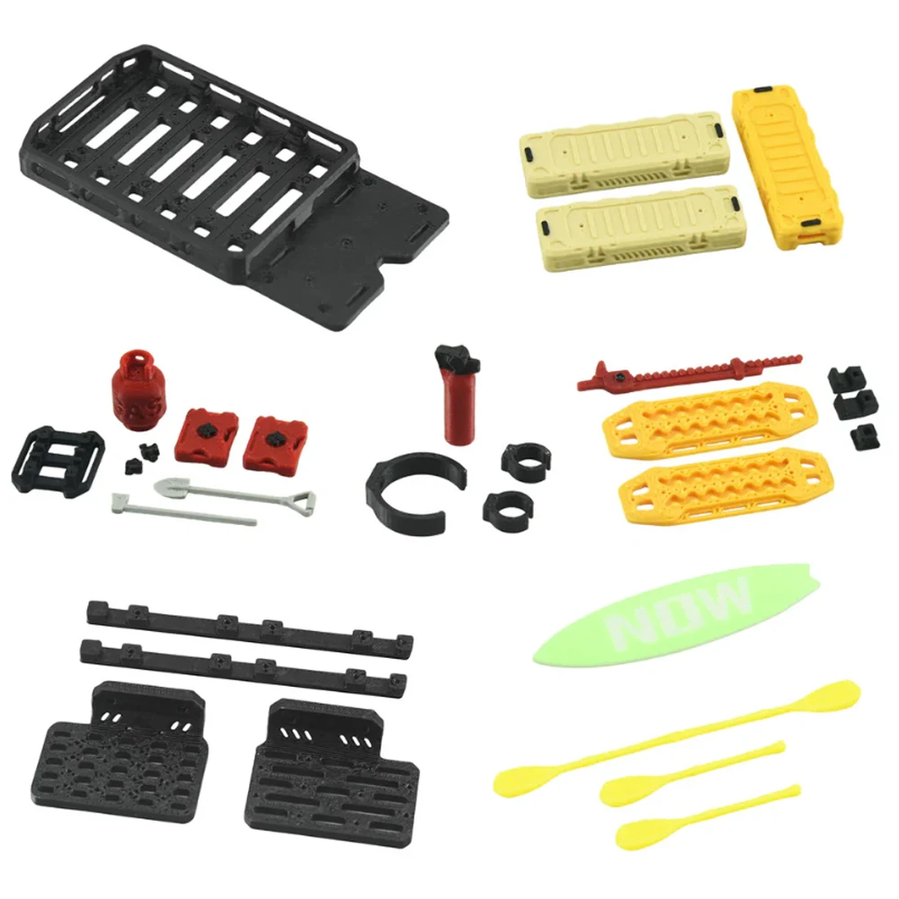 

Mini Decoration Parts for Axial 1/30 SCX30 Upgrade Parts Accessories RC Car 4X4 RTR Brushed Rock Crawler