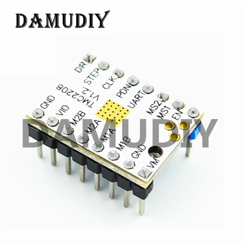 DAMUDIY wotrees TMC2208 V1.2 V2.0 Stepper Motor Driver 3D Printe Parts TMC2209 V3.0 For SKR V1.3 V1.4 MKS GENL Ramps 1.4 MINI E3