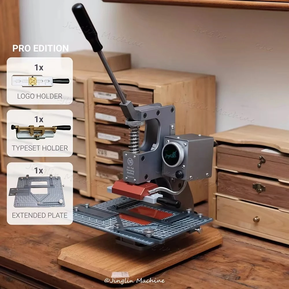 

Manual Digital Hot Foil Stamping Machines Heat Press Machine For Paper Card Leather Wood Fabric Soap Letterpress Plastic PVC