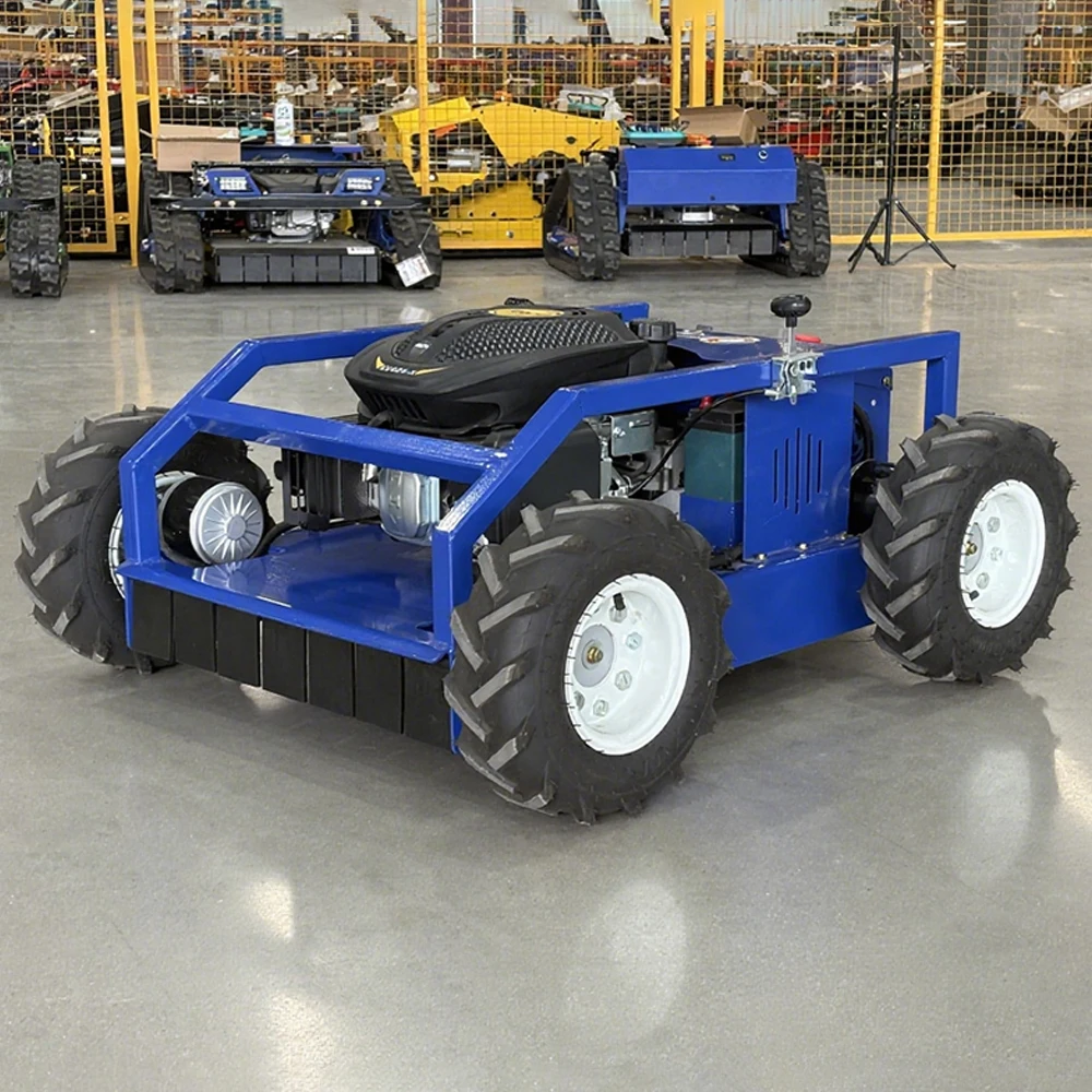 

Custom Model Easy-Operate Wheeled Lawn Mower with Emergency Brake for Agriculture Landscaping Slope Weeding