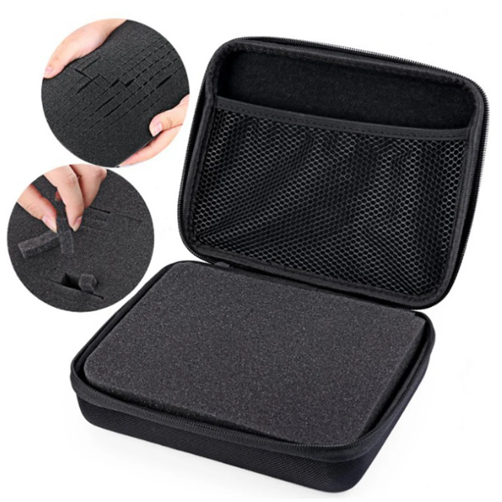 Action Camera Protective bag DIY Travel Storage Series Foam Portable Shockproof for Insta360 X4 Ace Pro DJI Action 4 Gopro 12 9