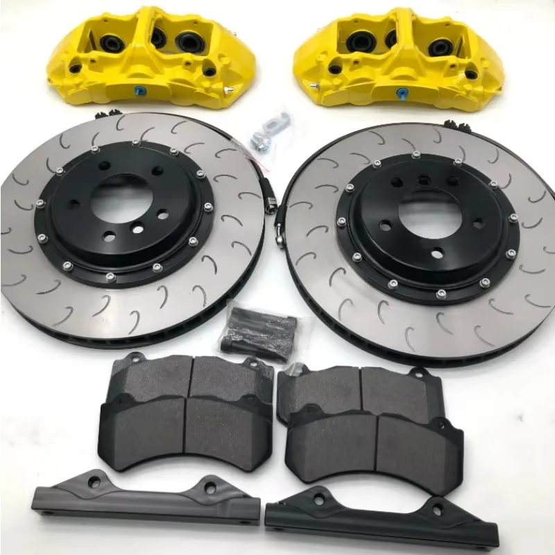 

New 6 Pots Brake Caliper 355*32mm Disc Big Brake Kit for Tucson NX4 362*32mm Front Wheel Compatible with 19 Inch Wheels