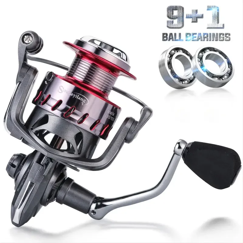 Sougayilang Fishing Reels 12+1 BB Ultra Smooth Fishing Spinning Reel