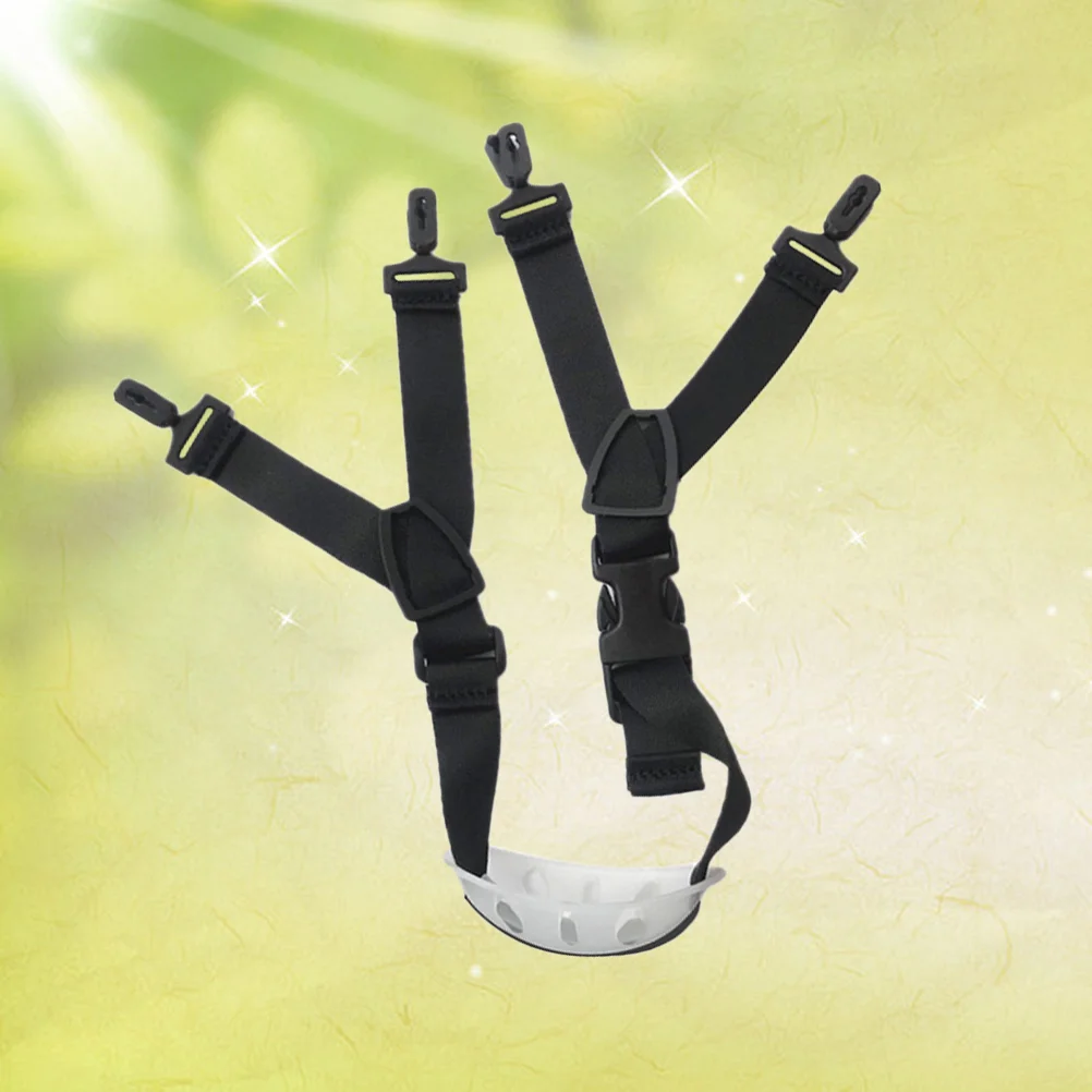 Elastische Kinband Veiligheidshelm Hoeden Elasticiteit Rijden Verstelbare Kinband