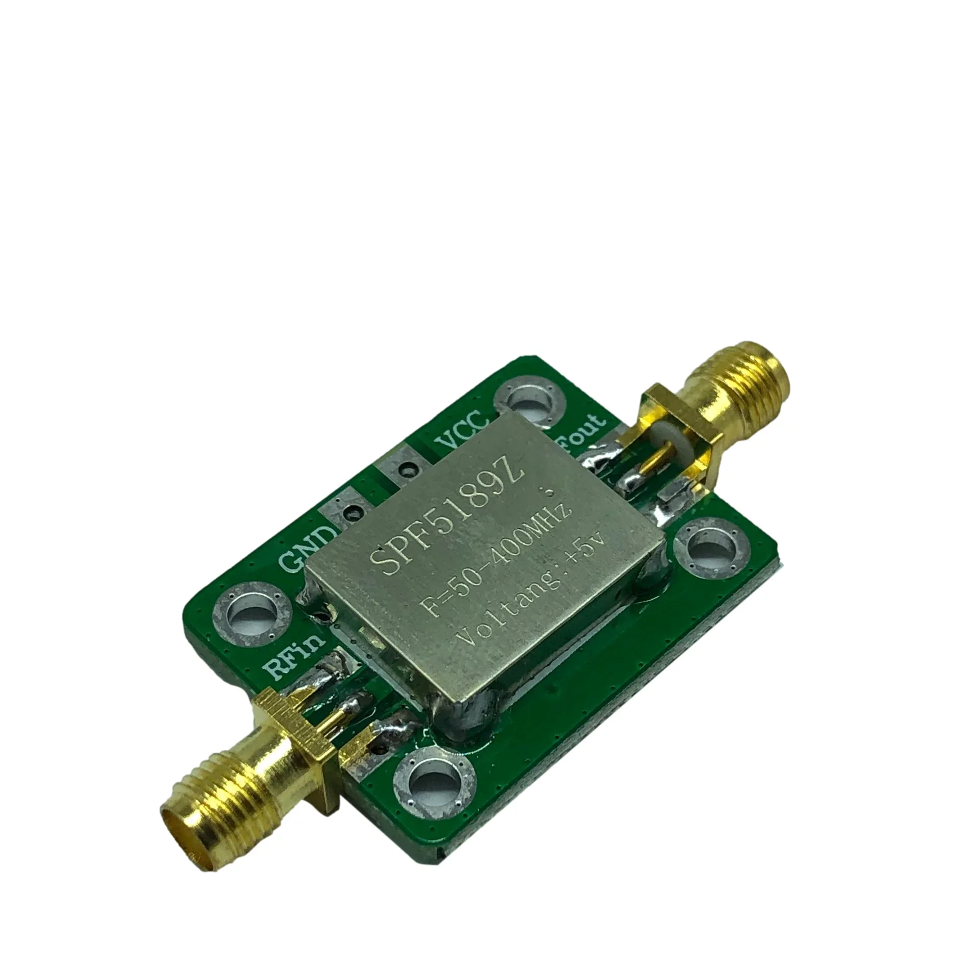 مضخم صوت منخفض الترددات اللاسلكية مع غلاف واقي ، مستقبل إشارة ، SPF5189Z ، RF ، LNA 50-MHz ، NF 0.6dB ، SPF5189