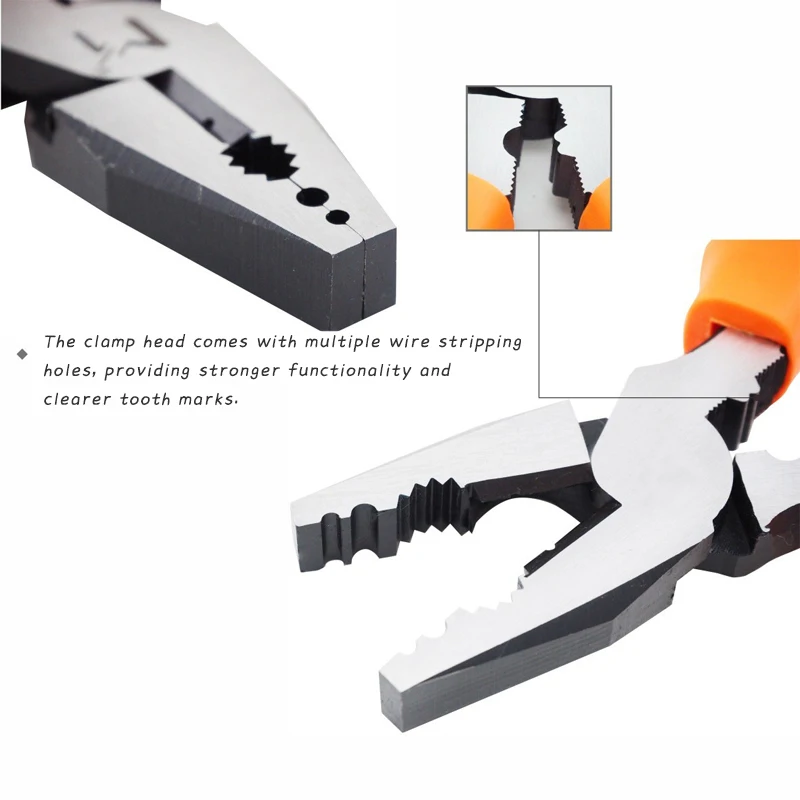 3Pcs Multifunctional Diagonal Pliers Needle Nose Pliers for Cutting Universal Hardware Hand Electrician Wire Cutters