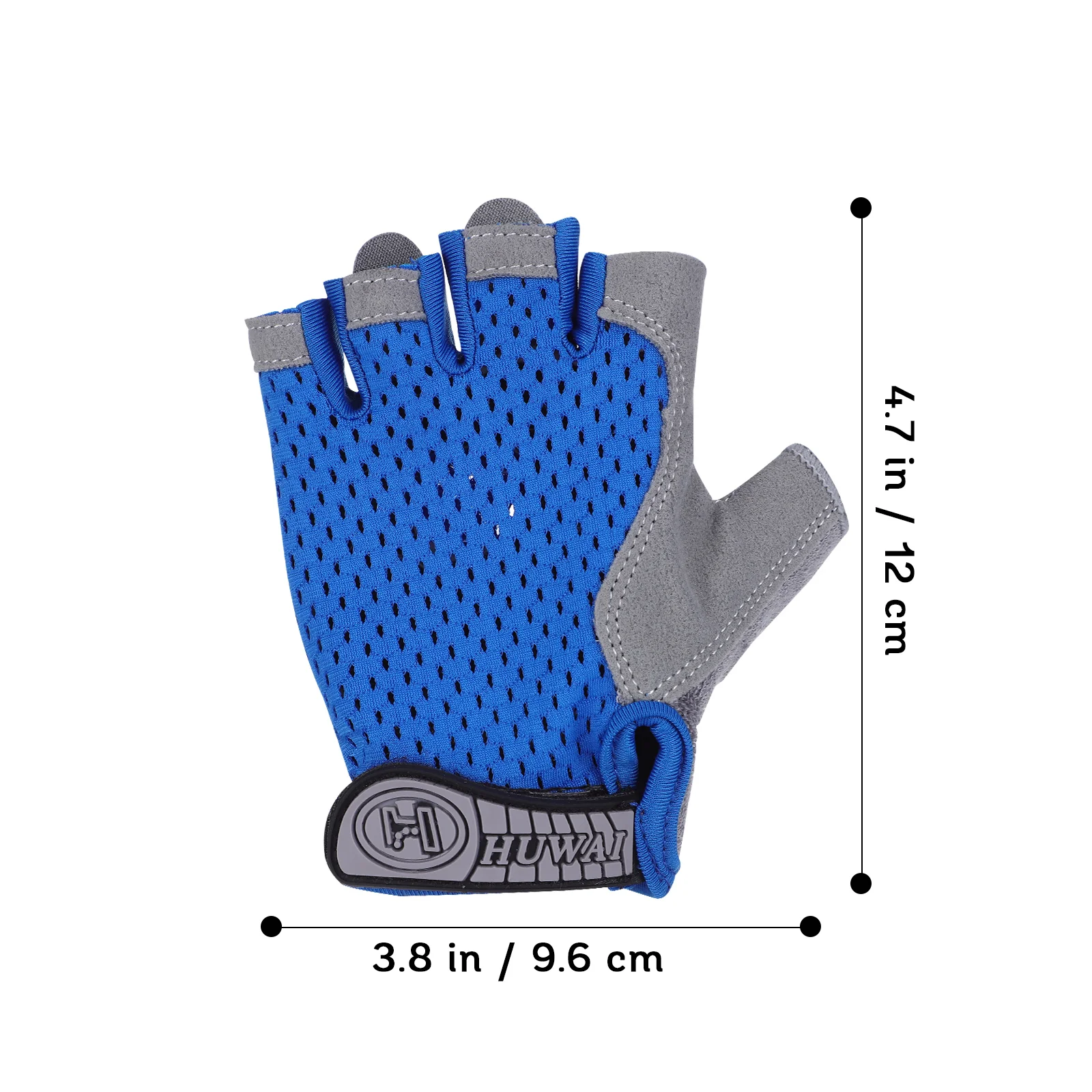 Children's Gloves Padded Cycling Boy Gymnastics Equipment for Garden Working Cloth Fingerless