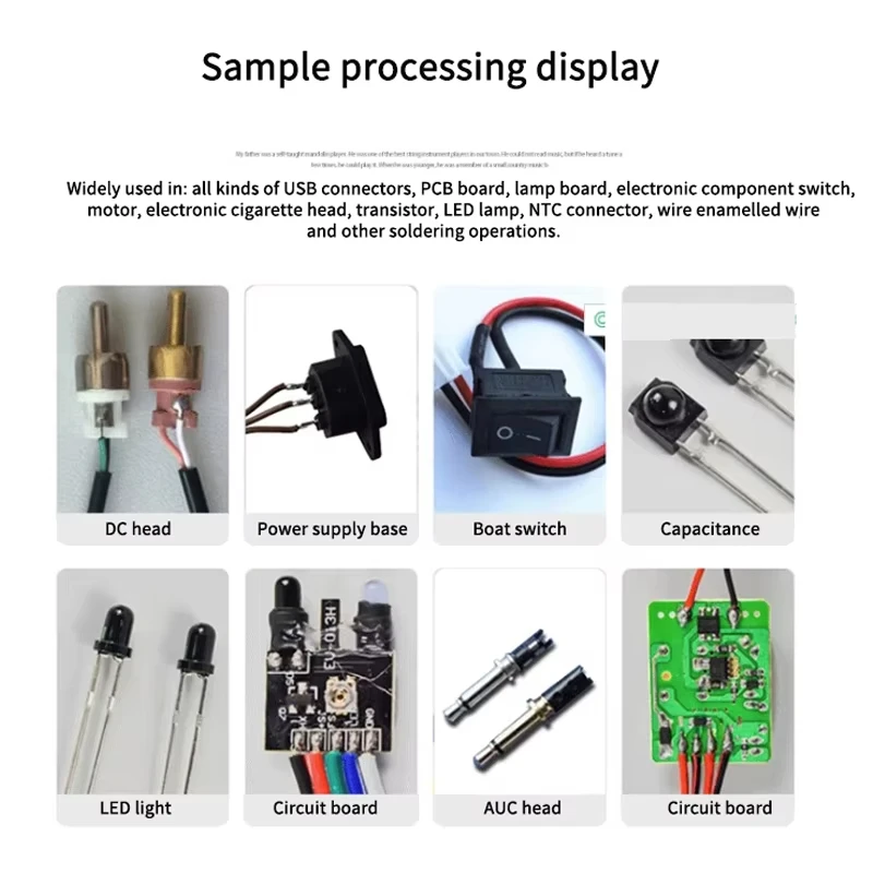 WXD-110H آلة لحام نصف أوتوماتيكية معدات لحام لوحة دوائر ملحومة