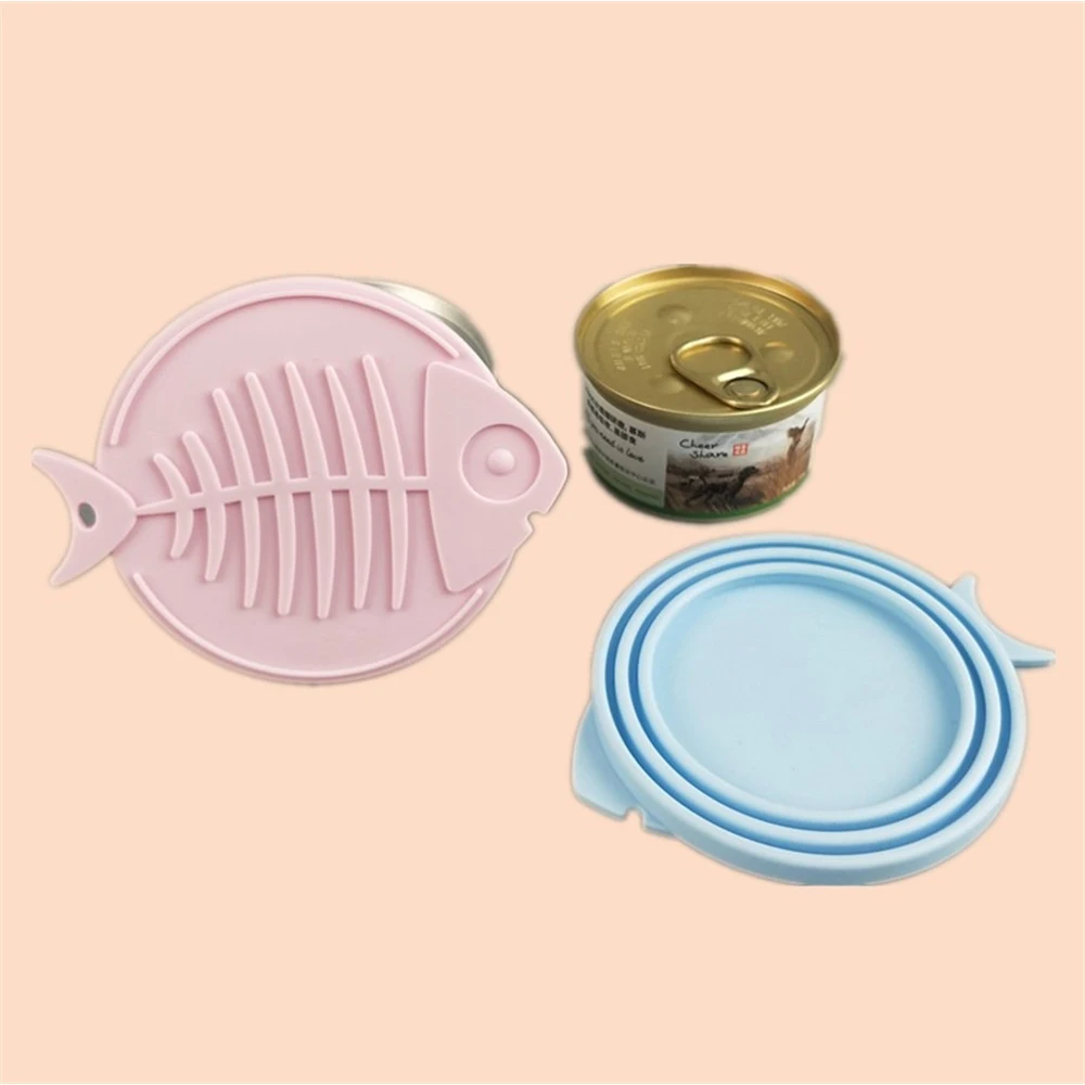 Odor Proof Jar Lid Leak Proof Safe And Reliable 11 * 9cm Silicone Pet Food Sealing Lid Long-lasting Silicone Jar Lids Durable