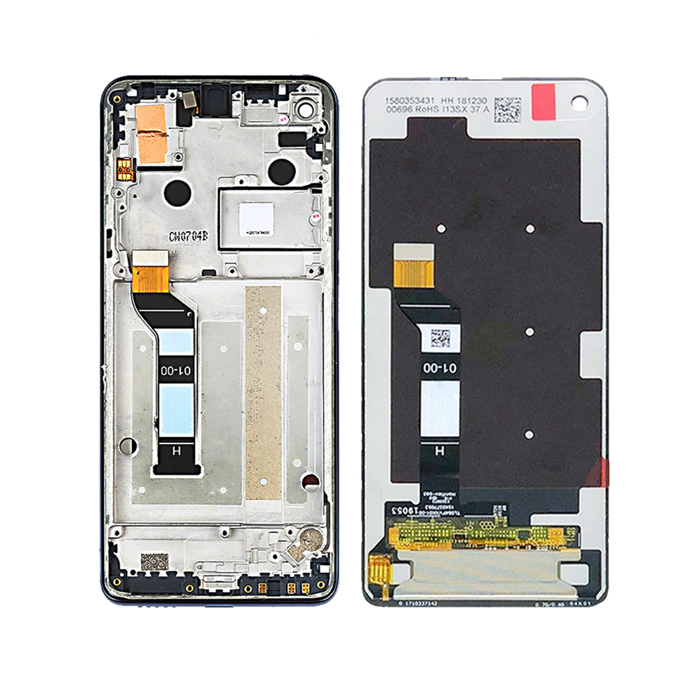 Original 6.3'' LCD For Moto One Vision For P50 XT1970 One Action XT2013 Display LCD Screen Touch Digitizer Assembly LCD Display