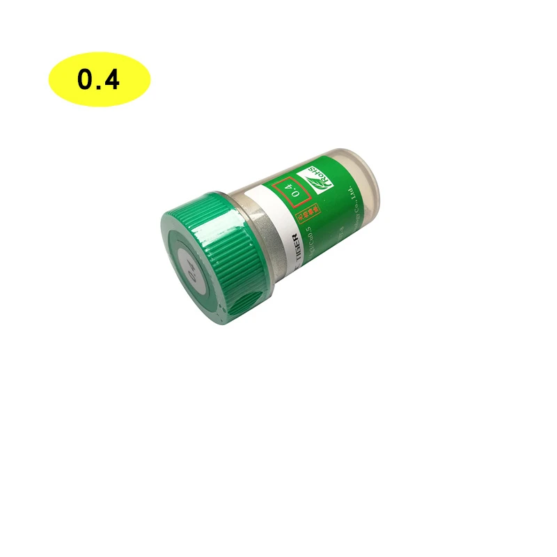 1 Stuk Loodvrij 250K/Fles Bga Soldeer Bal 0.25 0.3 0.35 0.4 0.45Mm Bga Reballing Bal voor Ic Chips Pcb Lassen Rework