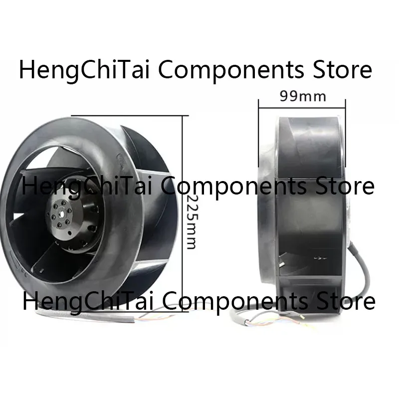Original 100% Working R2E225-BD64-25 230V Cooling fan ventilation