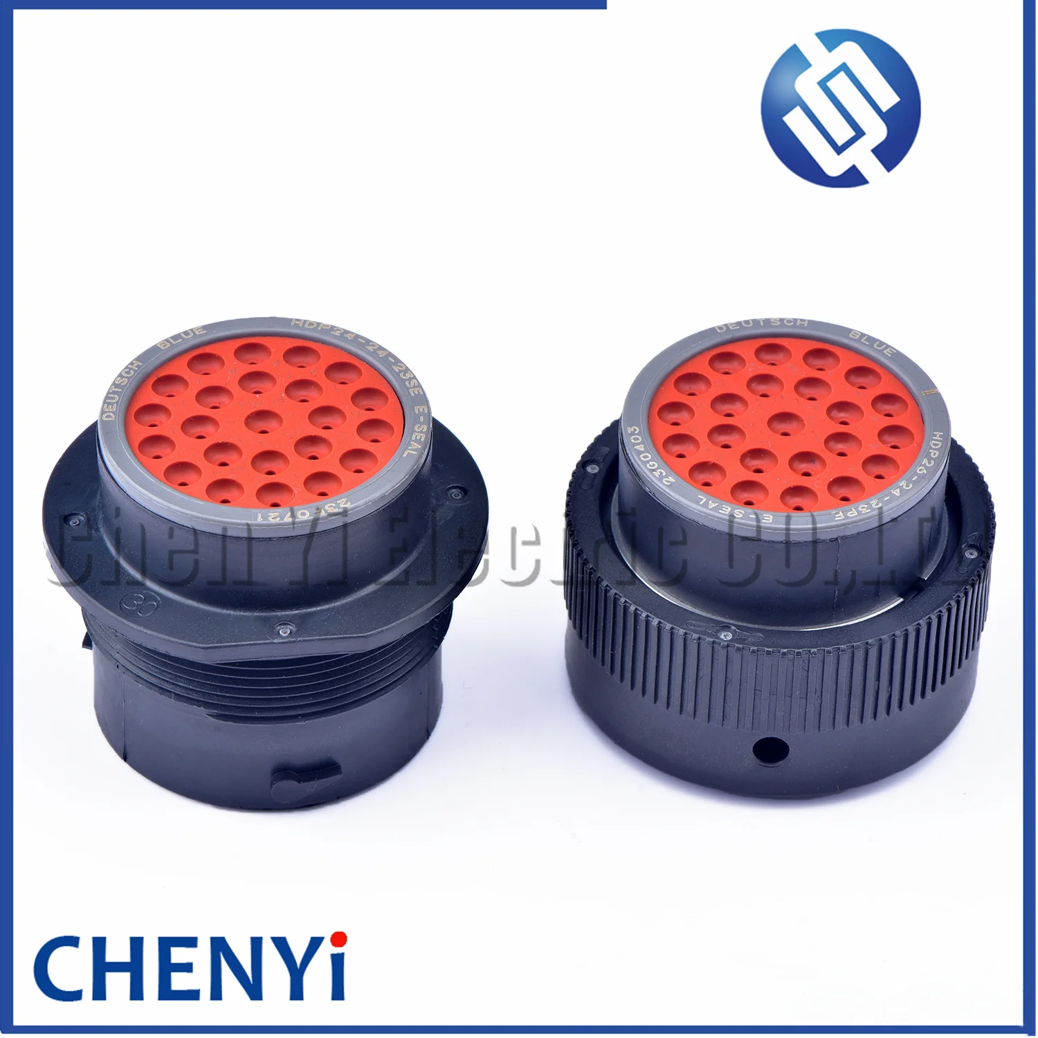 23 Pin connector male or female auto waterproof plug HDP26-24-23PE HDP24-24-23SE With Pins For Deutsch HDP series