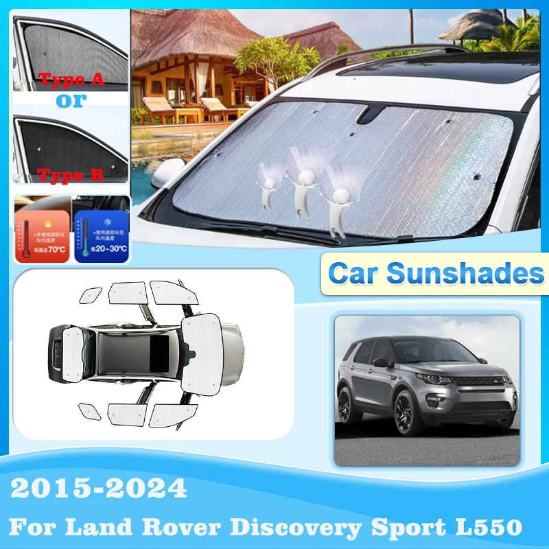 

Автомобильные солнцезащитные козырьки для Land Rover Discovery Sport L550 2016 2015-2024 Солнцезащитный козырек Солнцезащитные козырьки Автомобильные аксессуары
