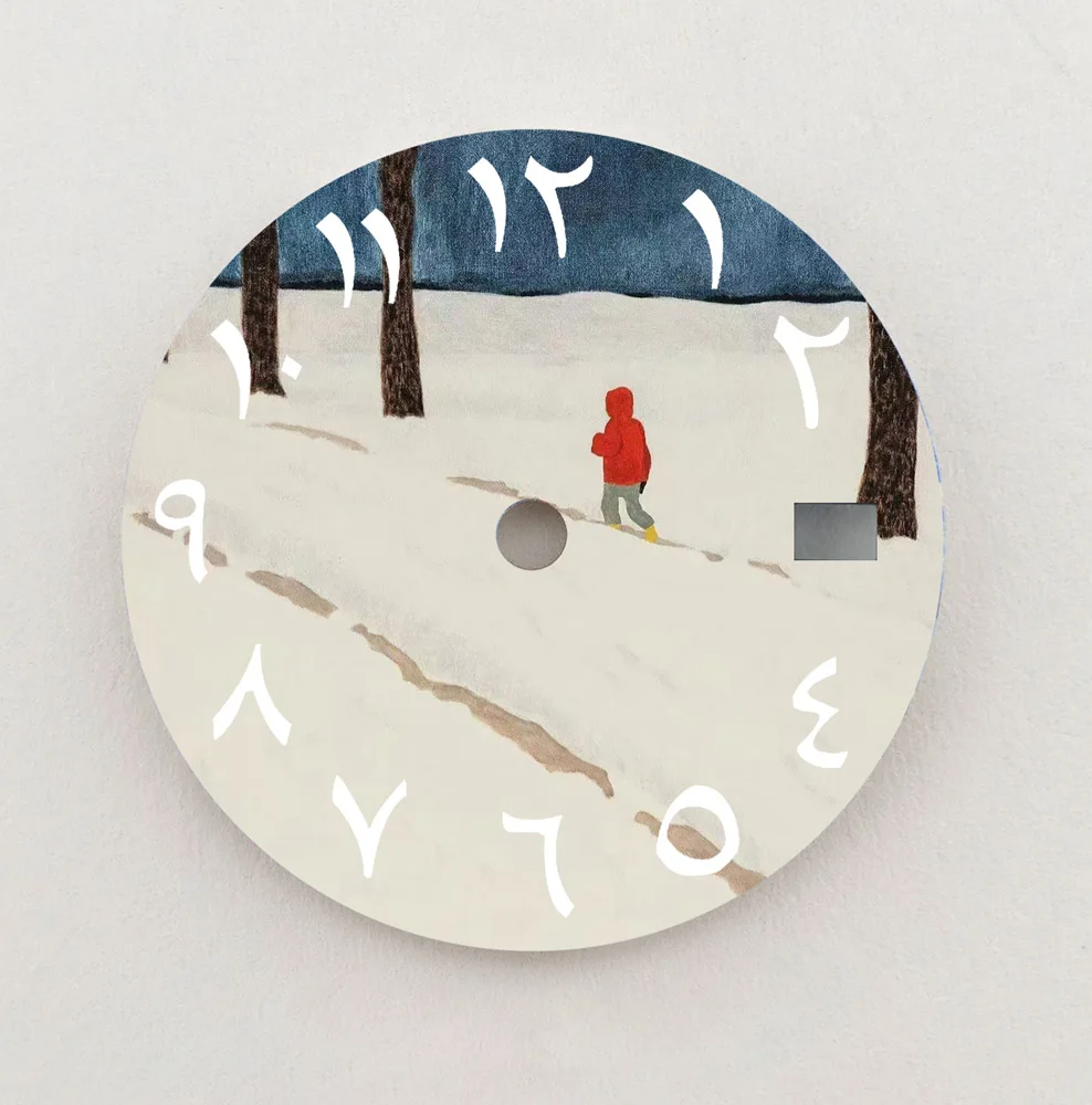 NH35 Dial Artistic Originality Dial 28.5 มม.ตัวเลขอาหรับDial Fit NH35/NH36 นาฬิกาอะไหล่เปลี่ยนที่กําหนดเองDial