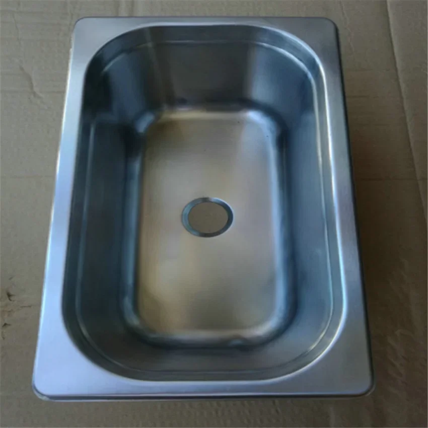 Stainless Steel Rectangular Sink 350*215*130mm RV Caravan Camper Boat GR-568  marine equipment