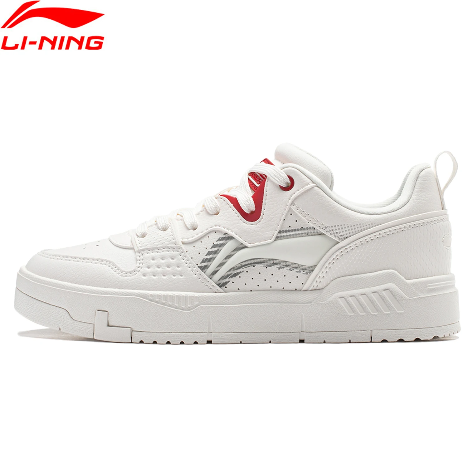 Li-Ning Women COMMON 80S Classic Lifestyle Shoes DUAL CUSHION Wearable Leisure Sport Shoes Comfortable Soft Sneakers AGCU008