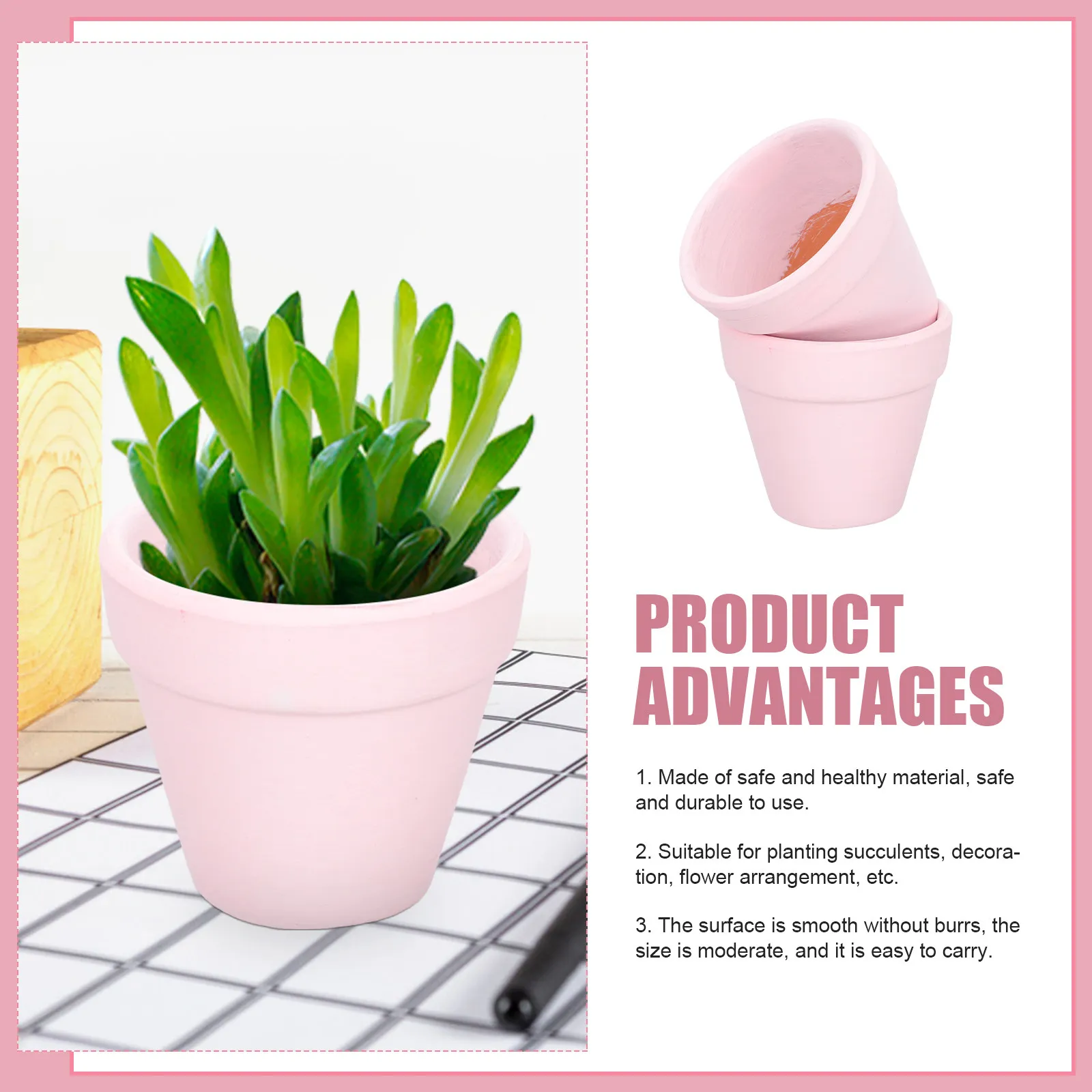 

Набор из 6 миниатюрных керамических ваз для цветов: универсальные, красочные, для декора и создания миниатюрных ландшафтов