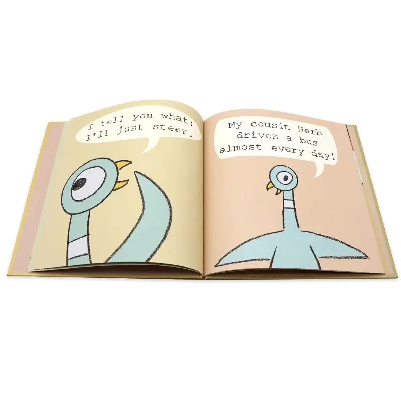 Don't Let the pigeon Drive the Bus, Children's books aged 2 3 4 5 English book, Picture Books Stories Hardcover 9780786819881