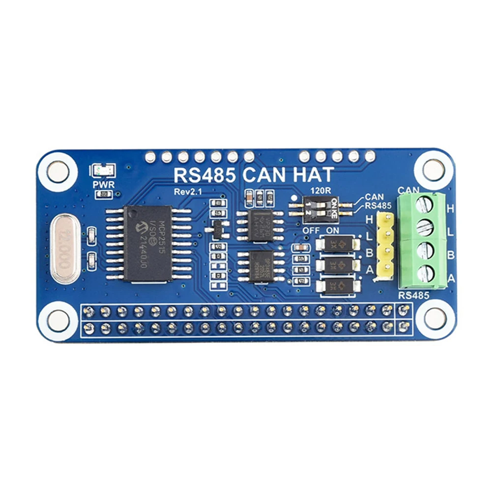 UART Communication Module Onboard MCP2515 Transceiver 3b+ Expansion Board RS485 SPI CAN Bus Module for Raspberry Pi