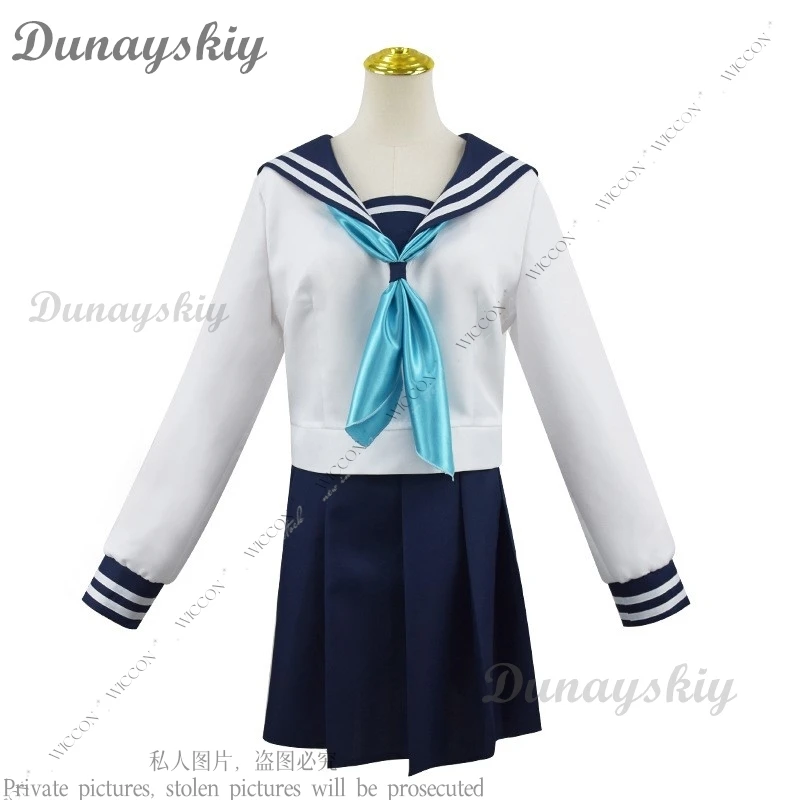 Shikanoko Noko My Deer Friend Nokotan Cosplay Costume Wig Anime JK Sailor Uniform Halloween Shikanoko Nokonoko Koshitantan