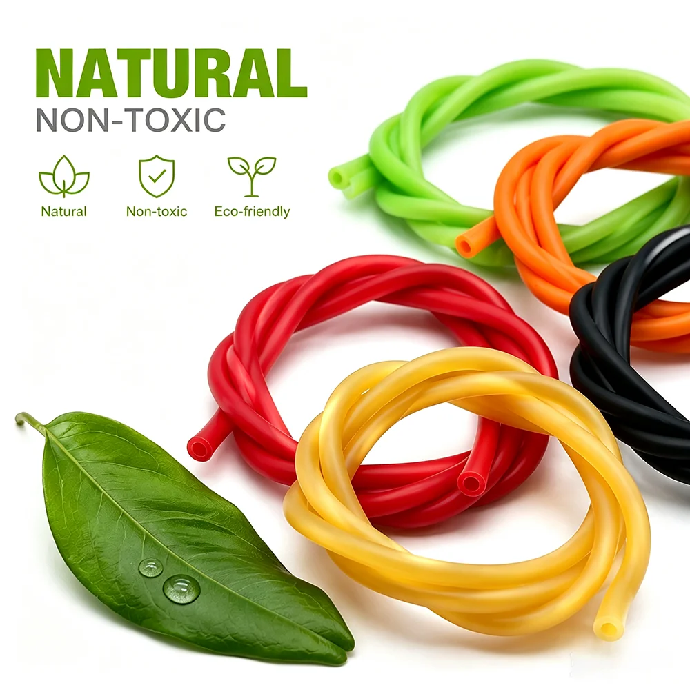 Natural Latex Hose ID1.6/1.7/1.8/2/3mm Skin friendly high elasticity/DIY self-made elastic rubber tube