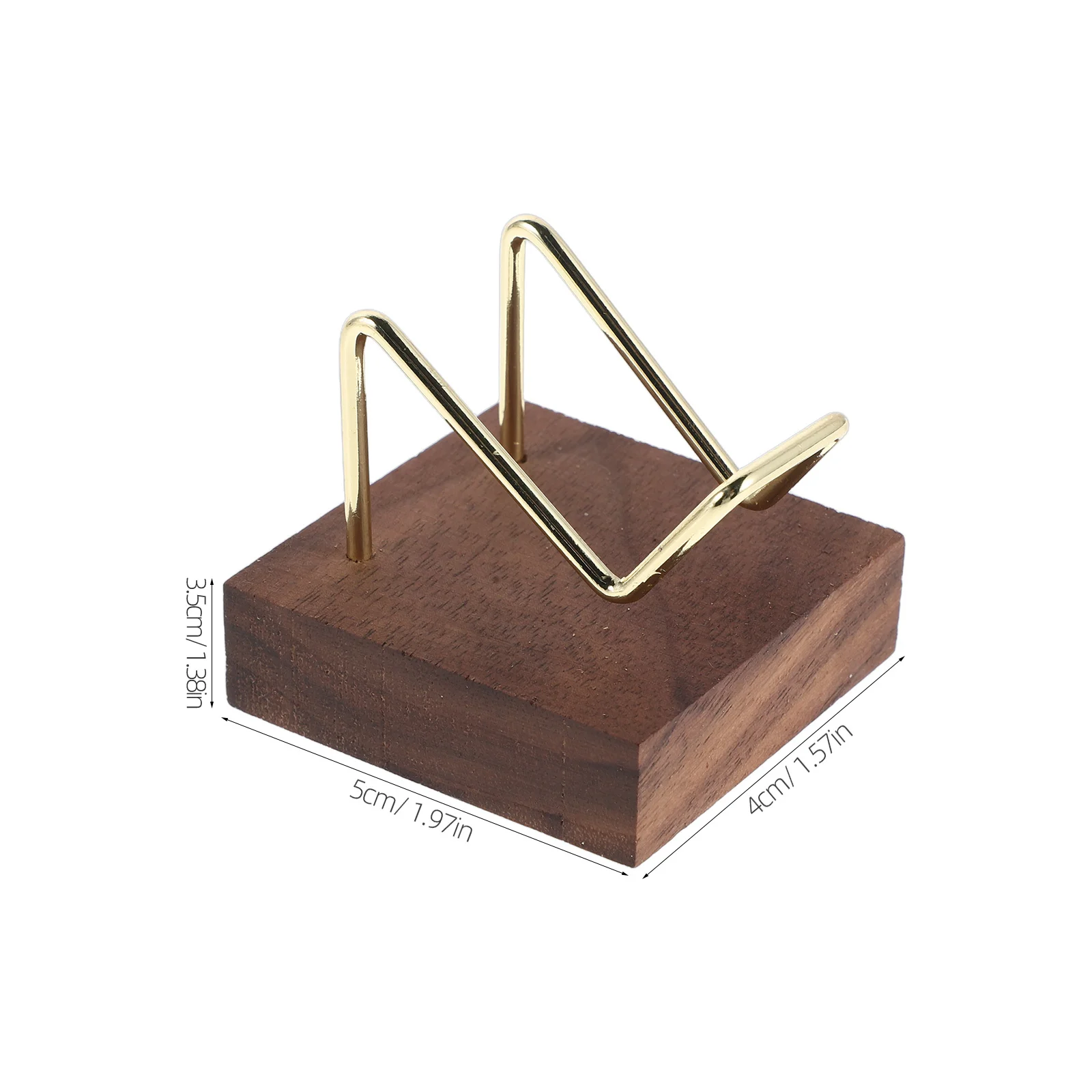 Soporte para tarjetas de visita de escritorio, soporte para tarjetas de nombre pequeñas de madera, pantalla de escritorio para oficina, mesa de conferencias, mostrador, elegante de madera