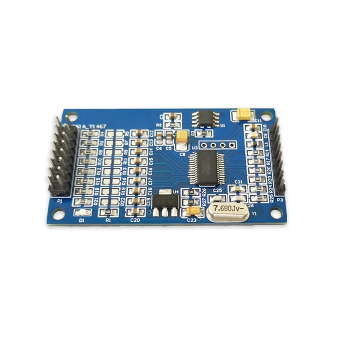 ABGN ADS1256 24-Bit 8-Channel Adc Ad Module High- Adc Multifunction Acquisition Data Acquisition Card Module