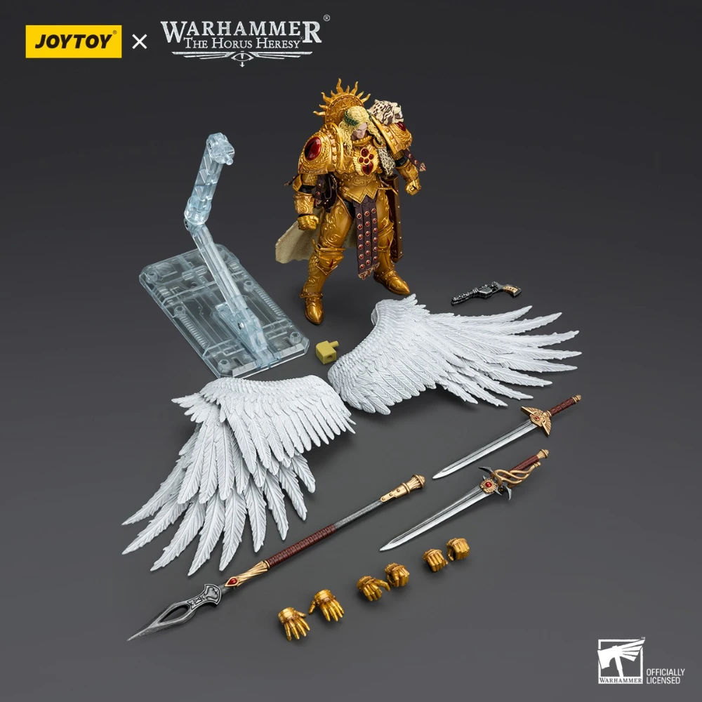 Joytoy figura de ação modelo warhammer 40k 1/18 escala sangue anjos sanguíneosanguinius primódica da ixth legião brinquedos para coleção presente