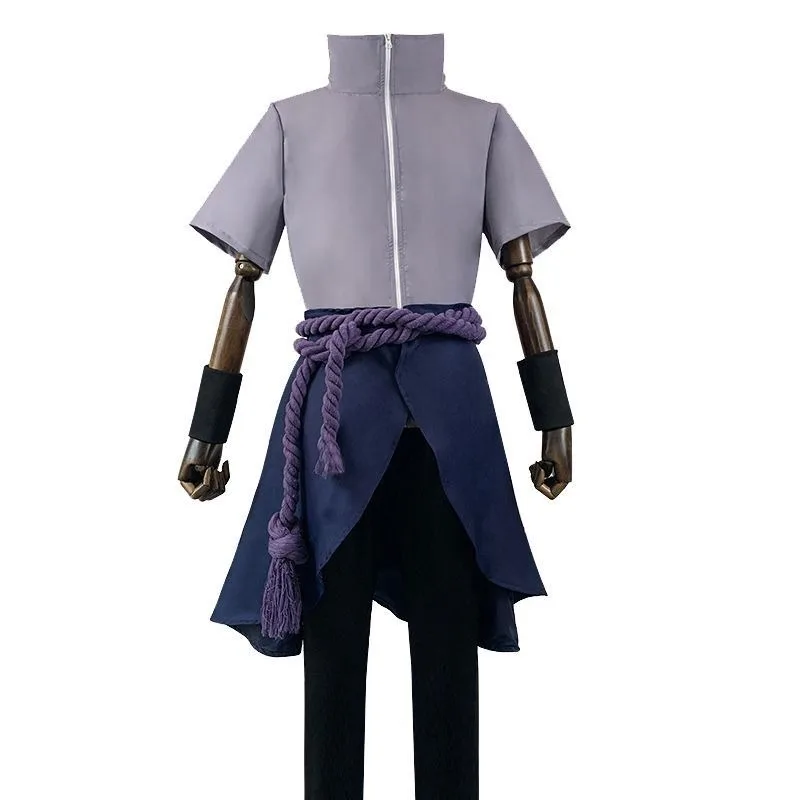 Naruto Shippuden kawaii anime periferiche cosplay suit Uchiha Sasuke cos suit comic exhibition abbigliamento creativo regalo all\'ingrosso