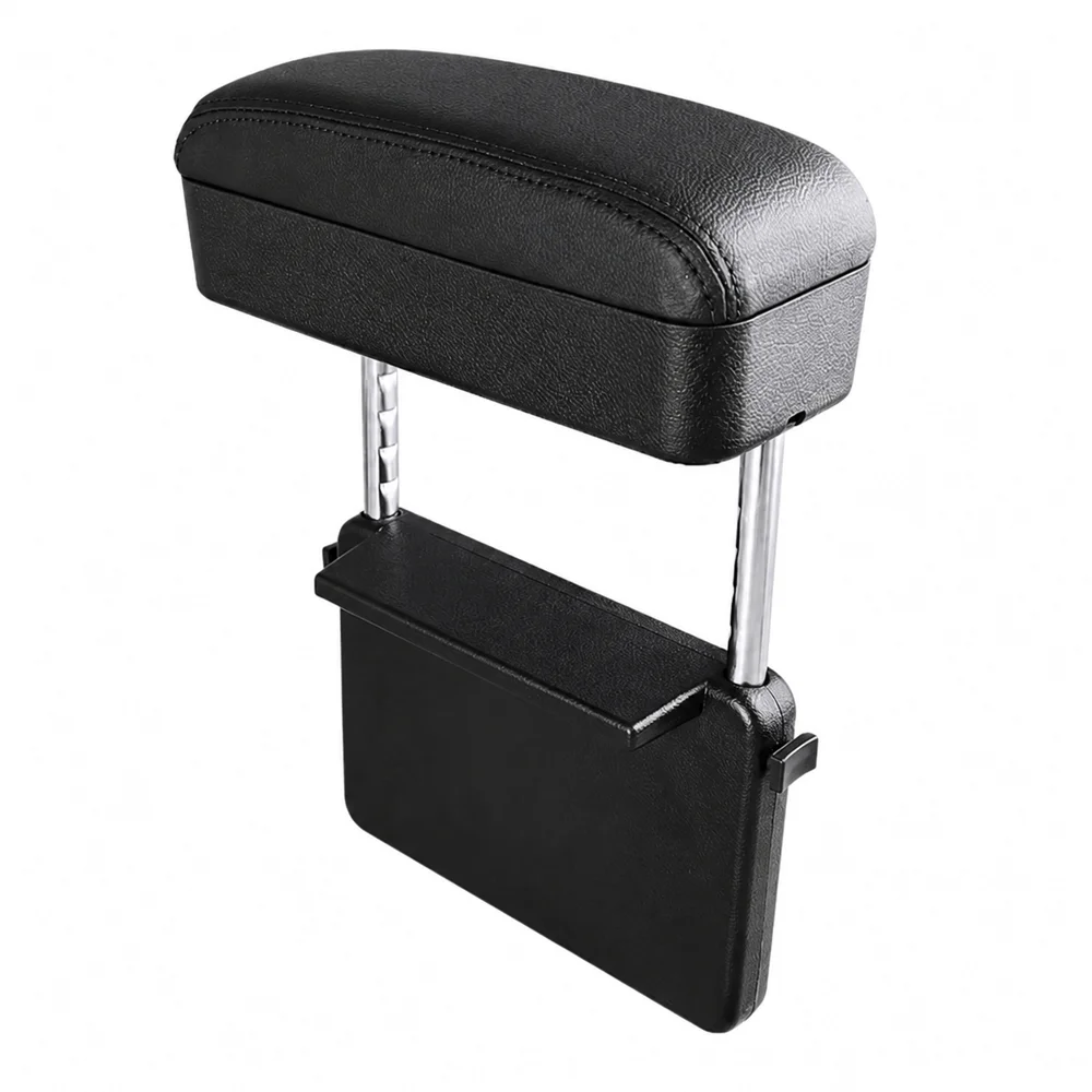 Car Armrest Support Elbow Rest Pad Armrest Extender Console Storage Organizer Adjustable Height Comfort Arm Rest Pads Universal