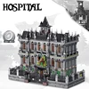 빠른 선박 7537pcs Gaint Arkham Asylum 빌딩 블록 빛과 원래 상자 빌딩 블록 벽돌 장난감 1