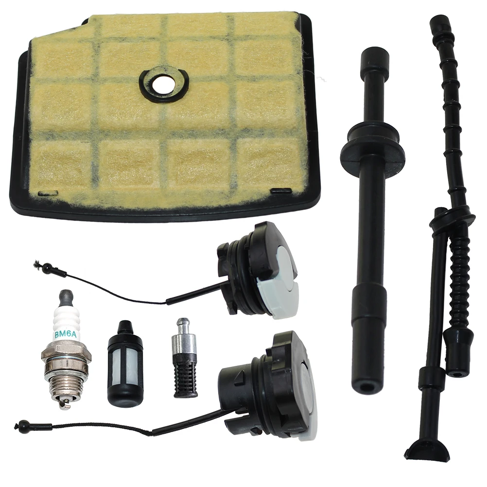 Air Filter,Pick Up Body,Filler Cap,Hose For Stihl MS200T,1129 120 1602,1129 120 1607,1129 020 2601,1123 640 3800,1129 350 3600.