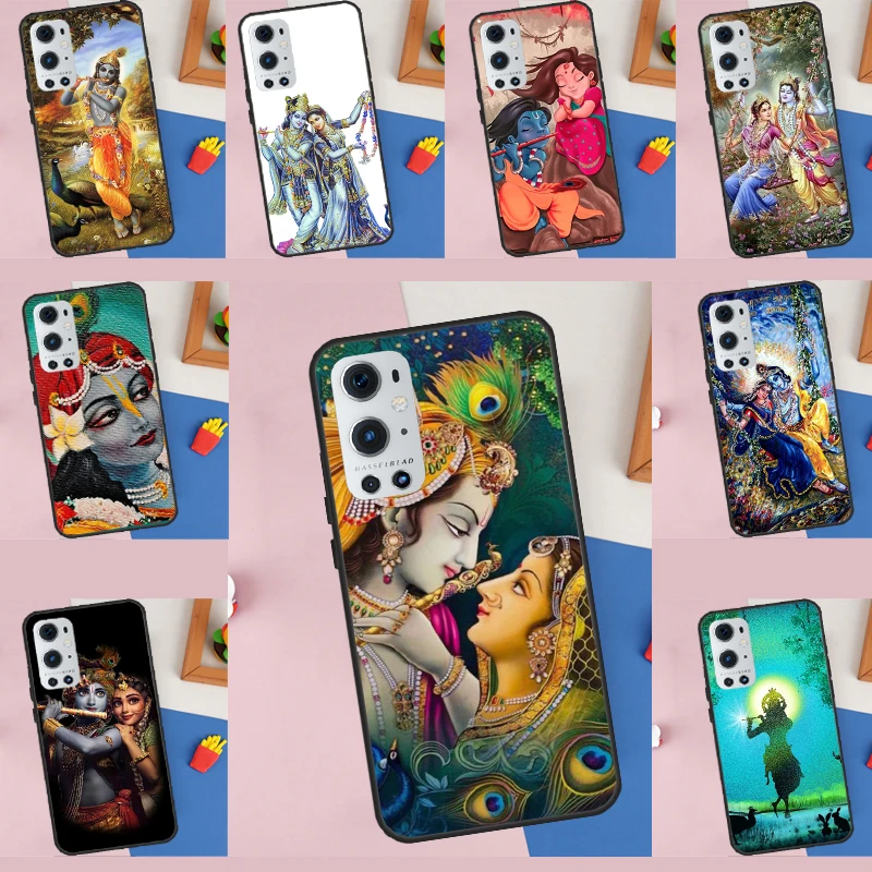 Lord Krishna Radha Case For OnePlus 8 9 10 Pro Ace 8T 9RT 10T Cover For OnePlus Nord CE 2 Lite N10 N20 N300