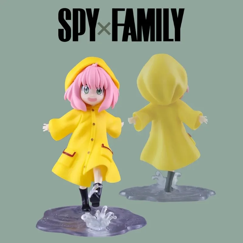 

13 см аниме Spy × Family Anya Forger фигурка плащ модель игрушки летнее платье Anya подарочная коллекция фигурки каваи куклы