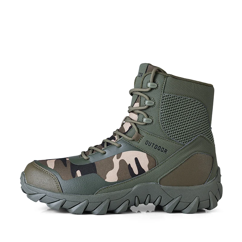 

New Men Tactical Boots Outdoor Army Boots Training Camping Climbing Hiking Shoes High Quality Desert Boot Work Women Breathable