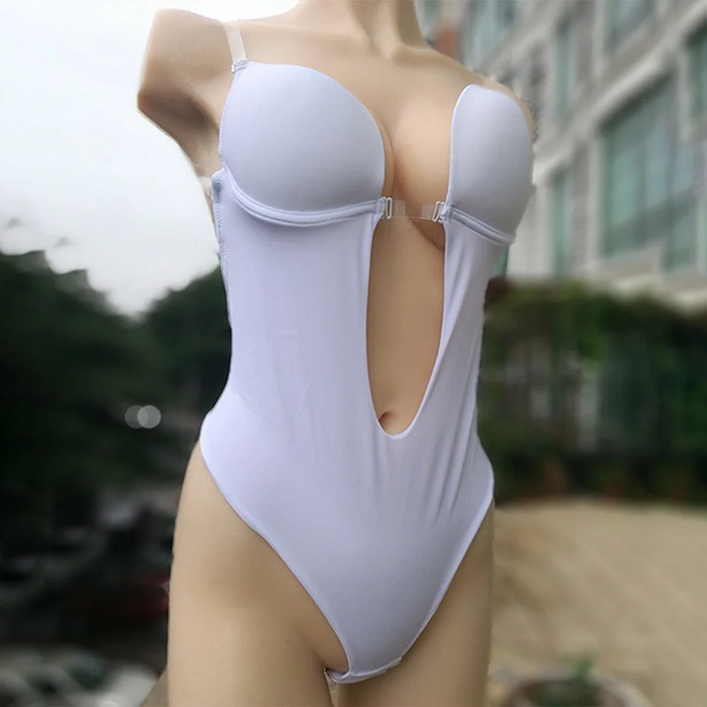 

Women Bustier Bra Corset Slimming Shaper Invisible Backless Premium Material Elastic Breathable Comfortable Long Term Use