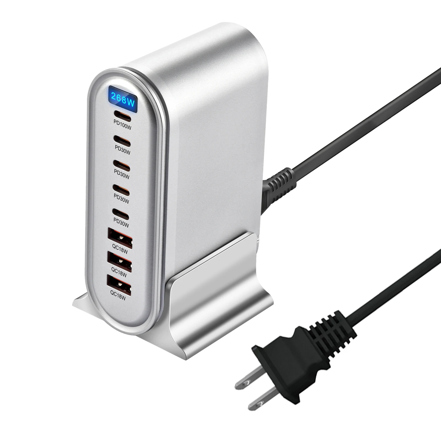 Universal 268W GaN Desktop Fast Charger